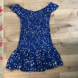 Zara mini off the shoulder dress
